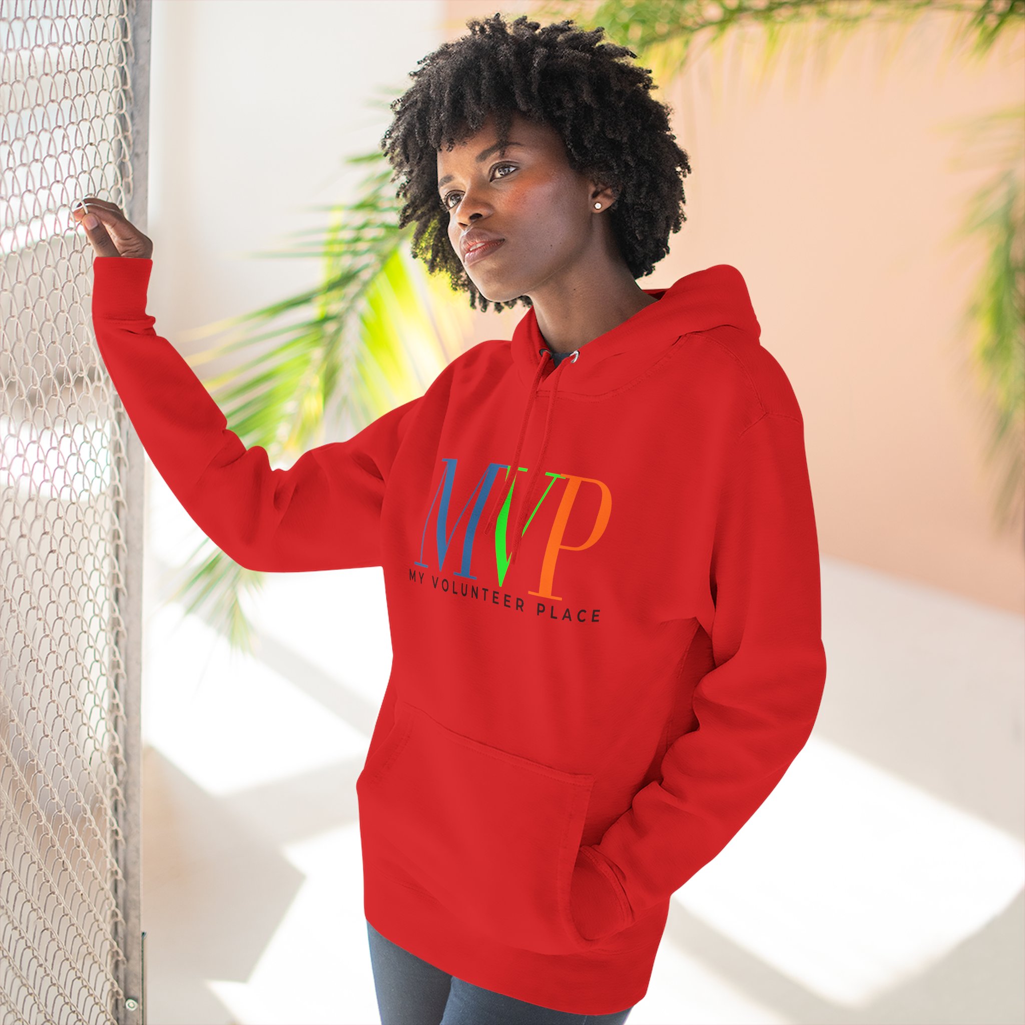Super Soft Three-Panel Fleece Hoodie - Image 6