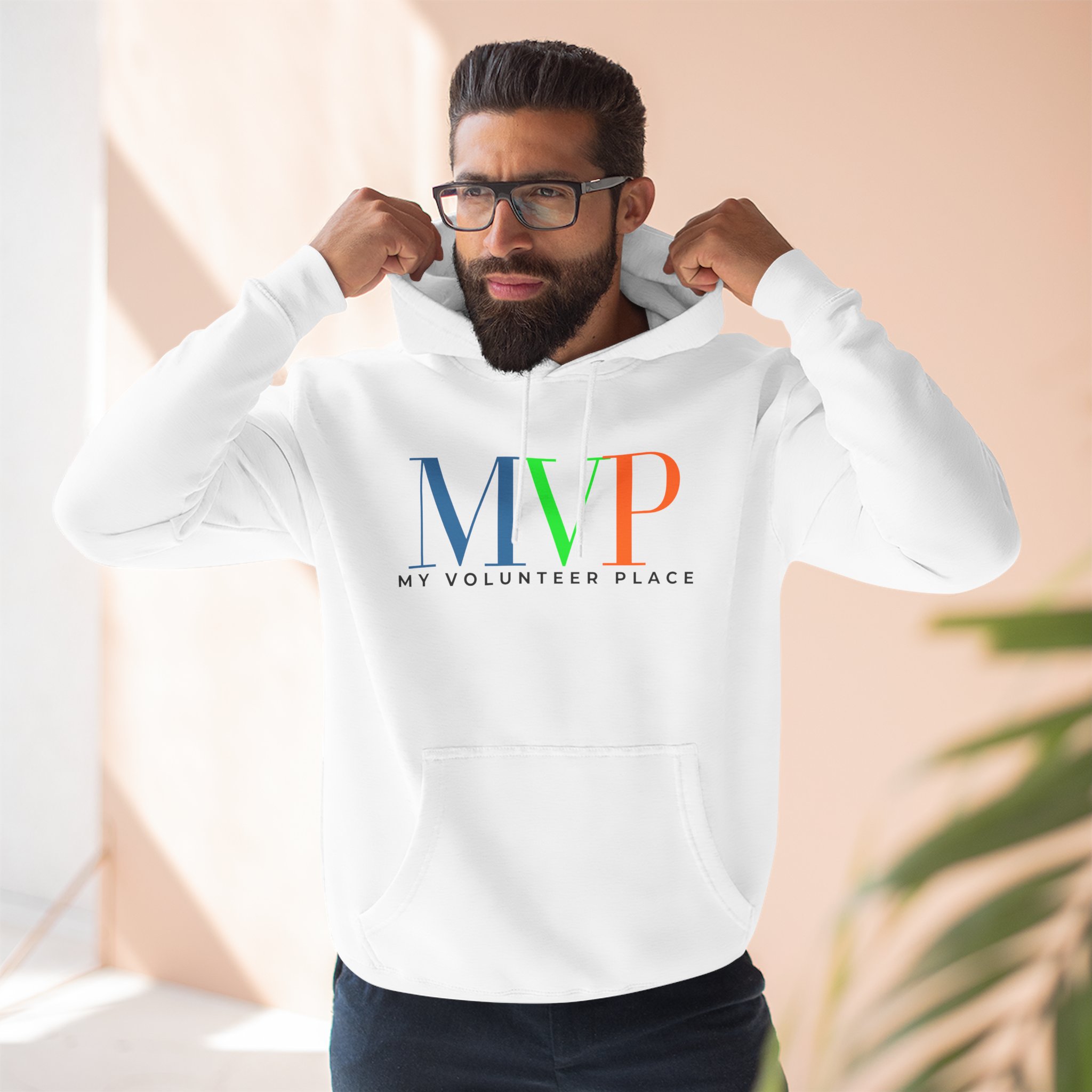 Super Soft Three-Panel Fleece Hoodie - Image 4
