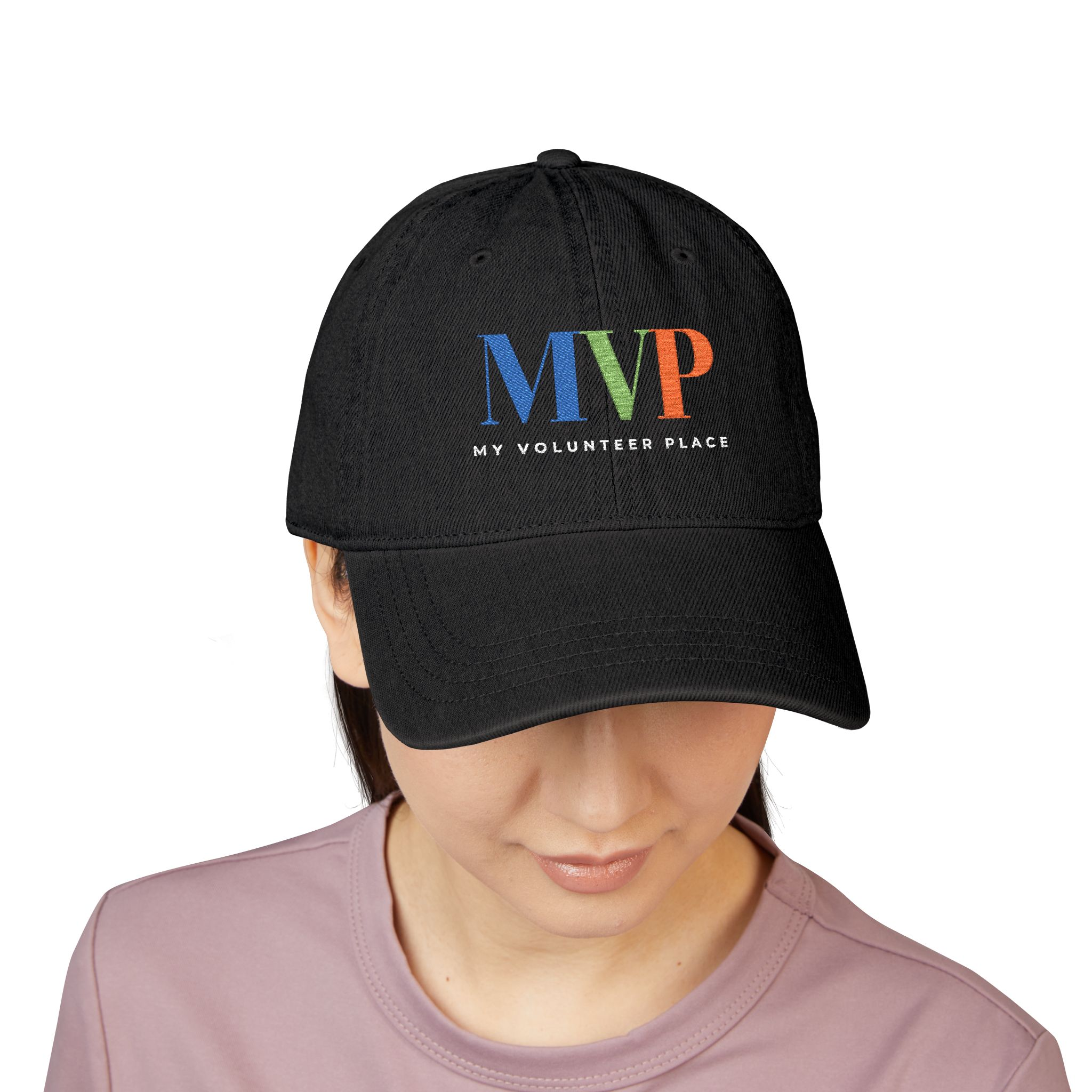 MVP Denim Hat (Embroidery) - Image 4