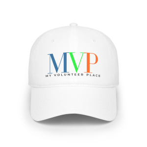 Low Profile MVP Baseball Cap (white cap)